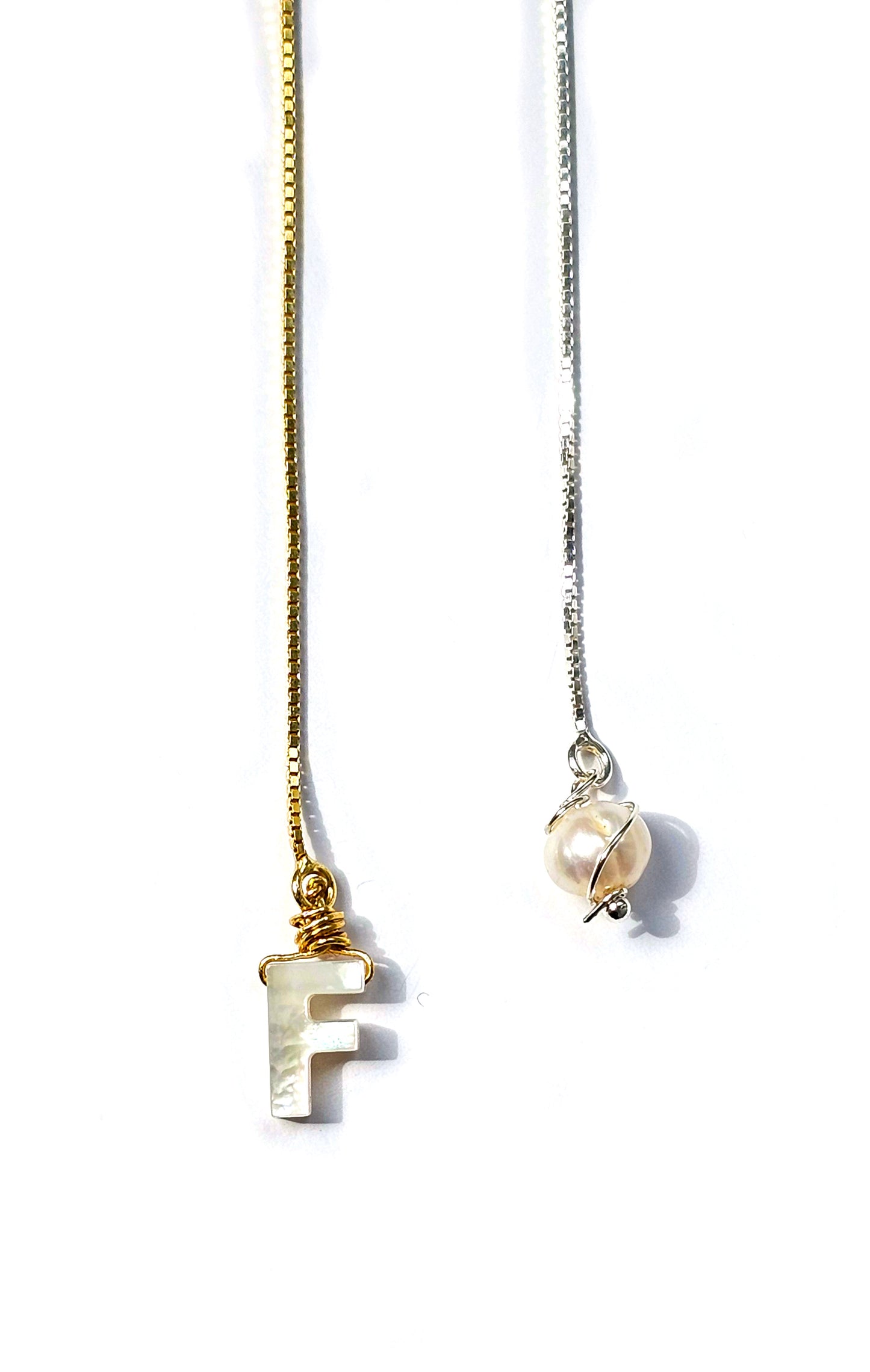 Mono Orecchino Pendant Iniziali