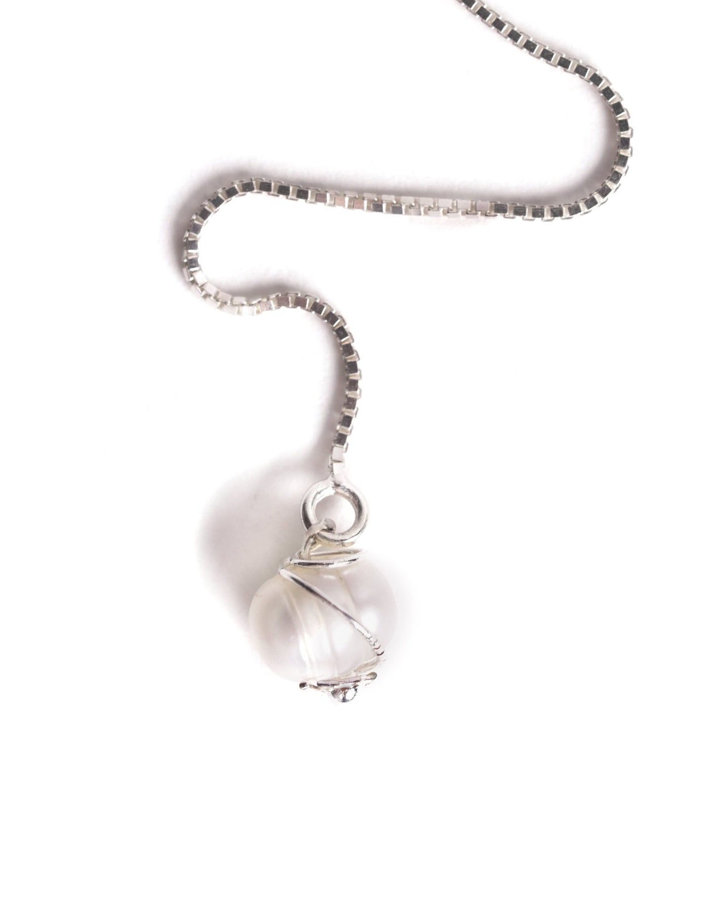 Pearl Pendant Earrings
