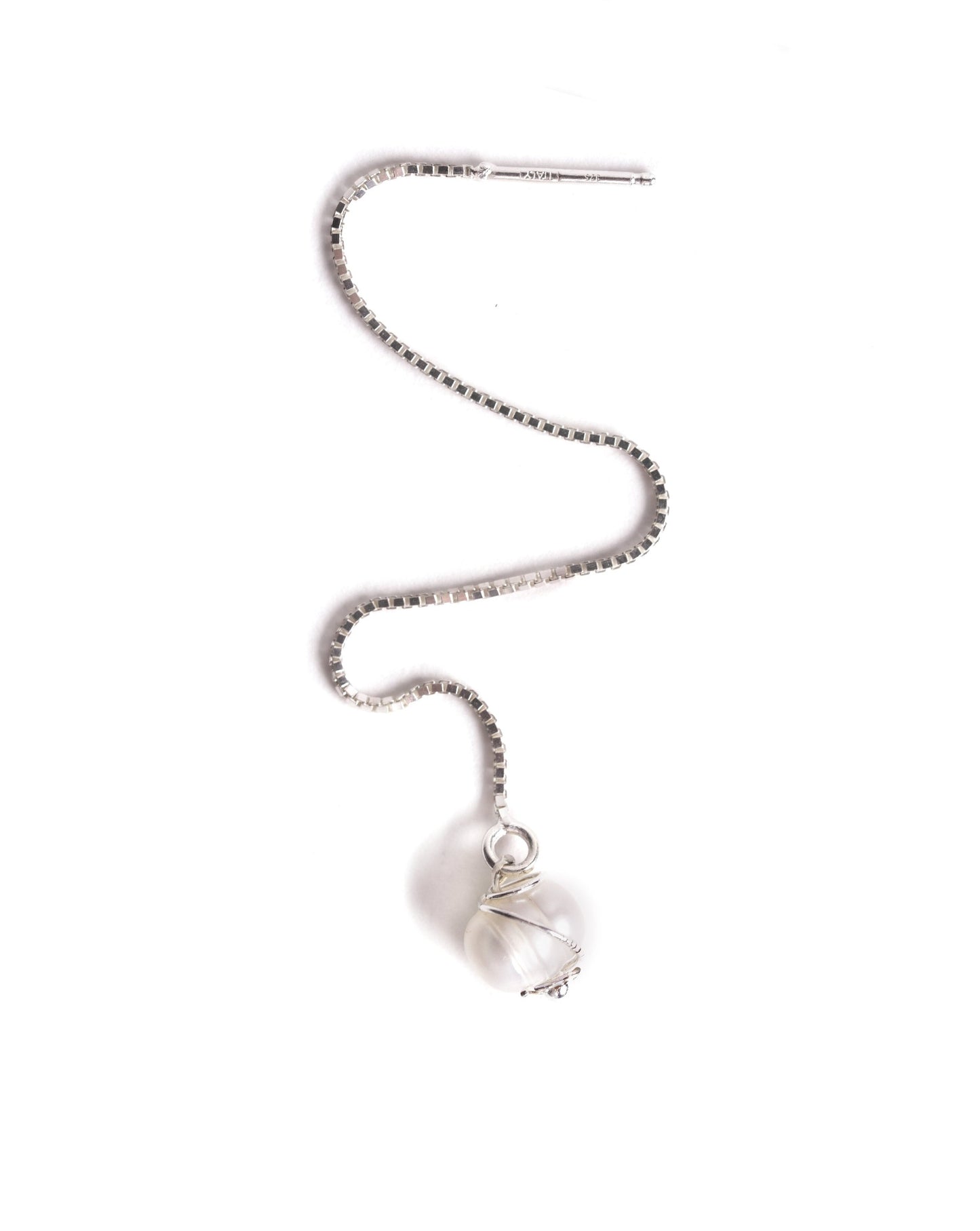 Pearl Pendant Earrings