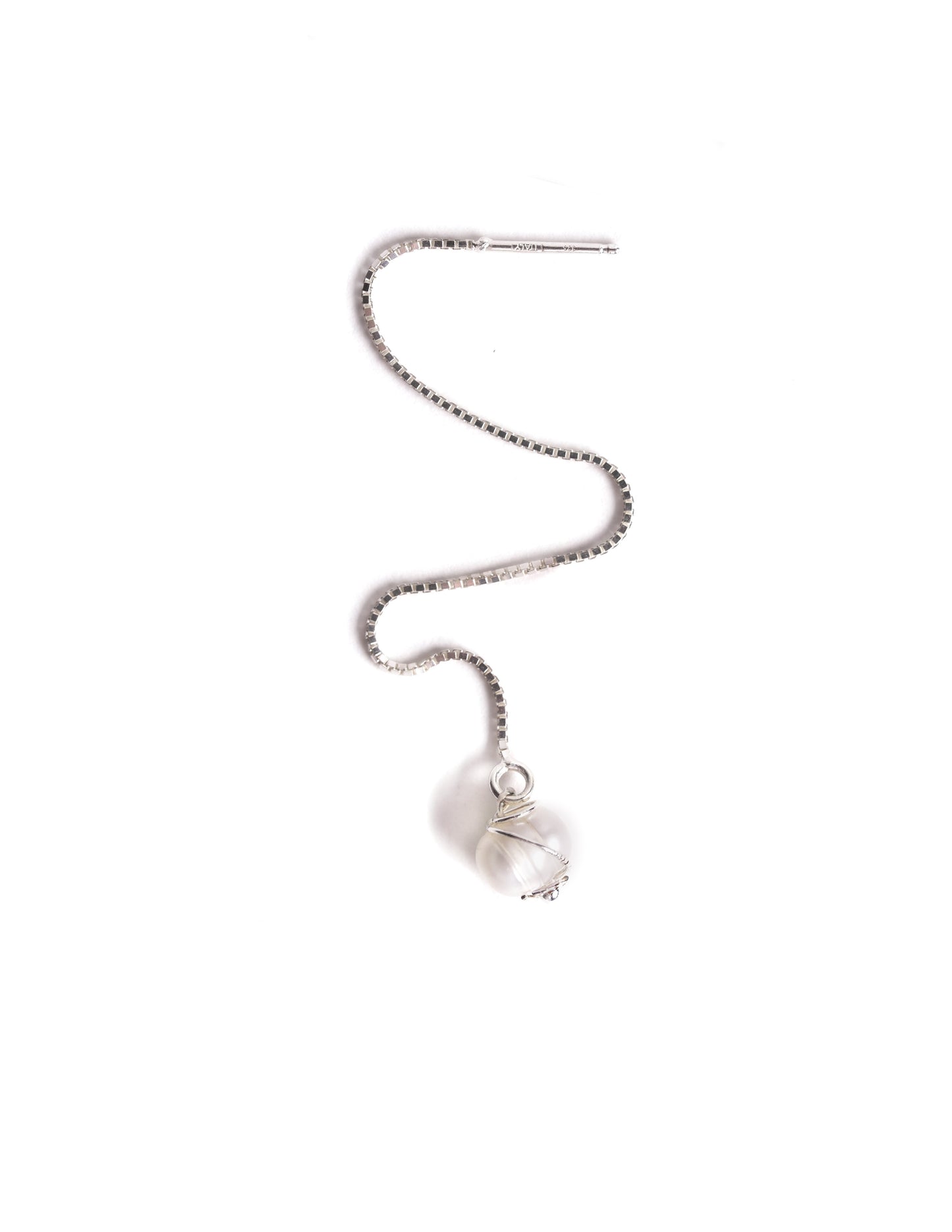 Pearl Pendant Earrings